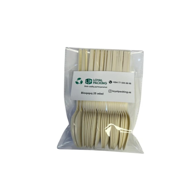 Набор одноразовых ложек Loyal_9420878305, 25 шт