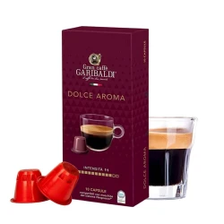 Кофе в капсулах Garibaldi Dolce Aroma for Nespresso, 10 шт
