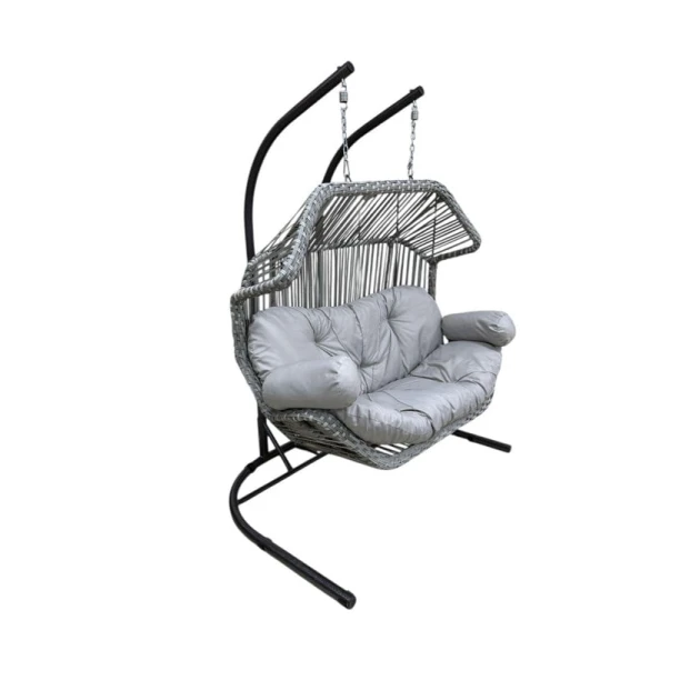 Садовые качели Capri Swings AKCAY MyGardenBaku_10023, 2 nəfərlik, boz Садовые качели Capri Swings AKCAY MyGardenBaku_10023, 2 nəfərlik, boz