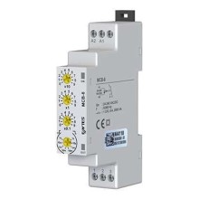 Zaman rölesi ENTES MCB 8 24V 240V AC/DC 0.1sn - M4117