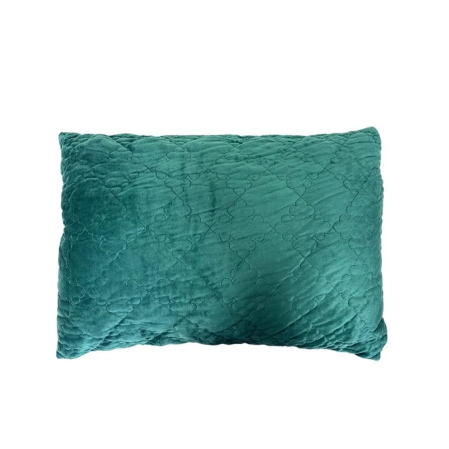 Подушка İpek hc_2110000003502, 50х70 см, велюр, зеленая Подушка İpek hc_2110000003502, 50х70 см, велюр, зеленая