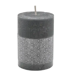 Свеча Rubin Licht, 100/68 мм, серая