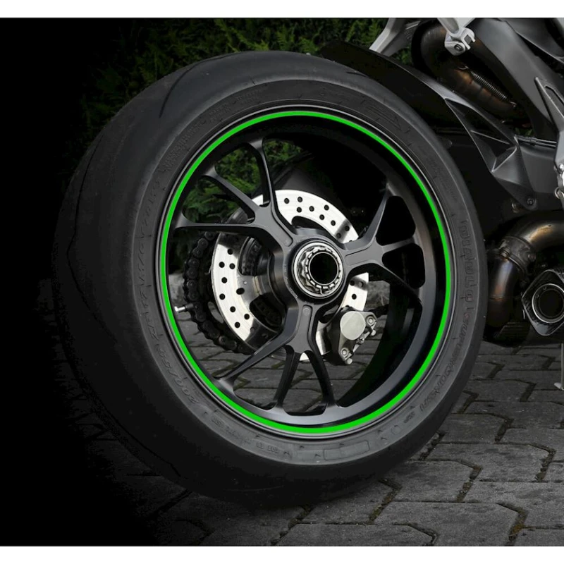 Motosikl təkəri üçün lent Lampa 90524 Wheel Stripe Racing Green Motosikl təkəri üçün lent Lampa 90524 Wheel Stripe Racing Green