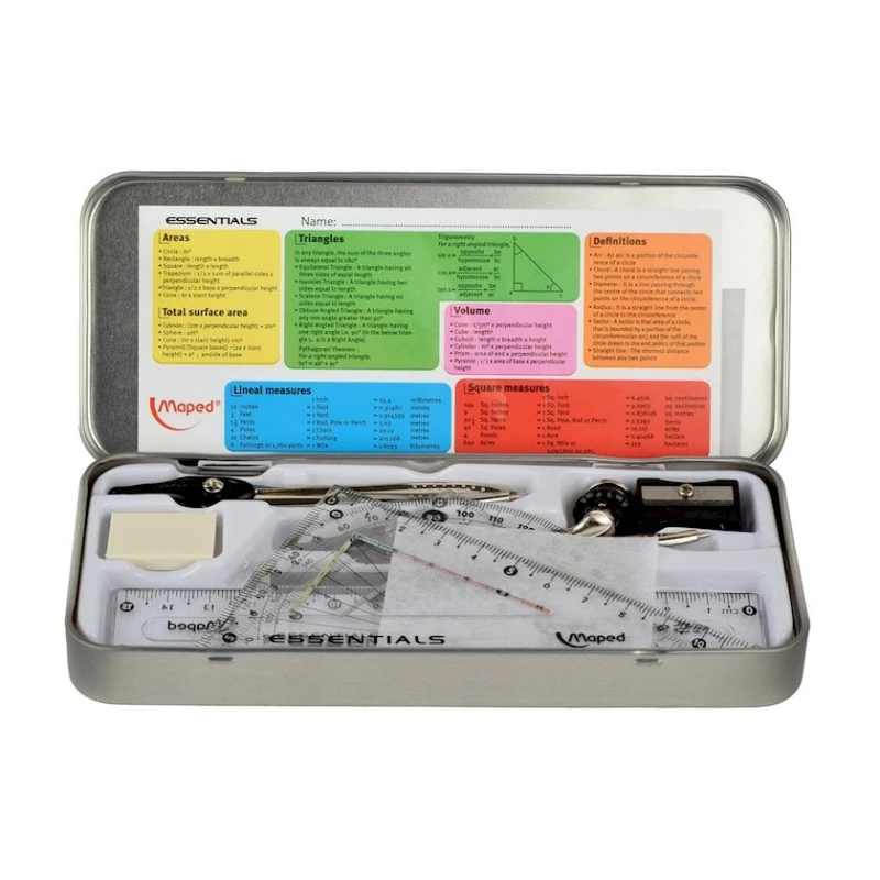 Набор ассорти Maped Essentials, 9 предметов Набор ассорти Maped Essentials, 9 предметов