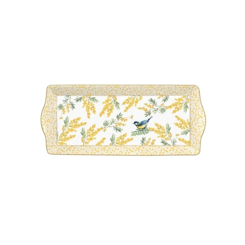 Servis qabı Easy Life Mimosa 35x15 sm, farfor, ağ, 1 əd. Servis qabı Easy Life Mimosa 35x15 sm, farfor, ağ, 1 əd.