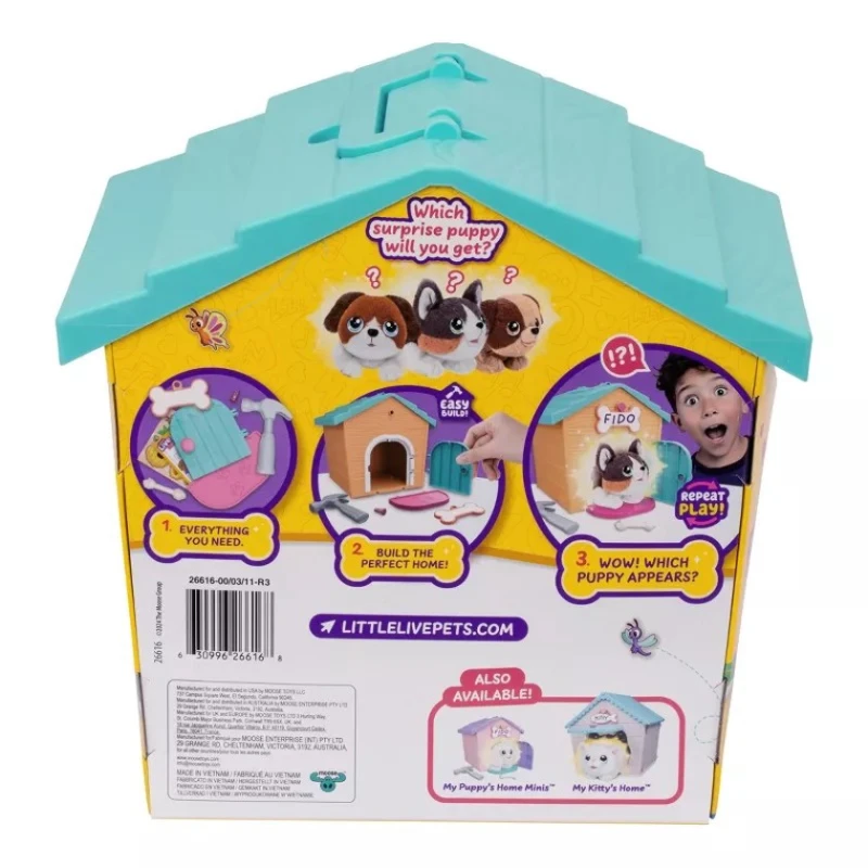 Игровой набор Moose Toys LTD Little Live Pets My Puppy's Home Minis, товар в ассортименте Игровой набор Moose Toys LTD Little Live Pets My Puppy's Home Minis, товар в ассортименте