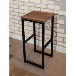 Барный стул BVotan, 75х35х35 см, коричневый Барный стул BVotan, 75х35х35 см, коричневый