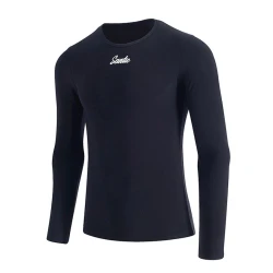 Велофутболка мужская Santic WM3C06027H, черная, полиэстер/спандекс, размер M