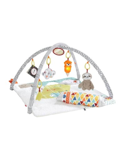 İnkişafetdirici xalça Fisher-Price Perfect Sense Deluxe Gym, 10х68х51 sm, rəngbərəng, 0+ ay