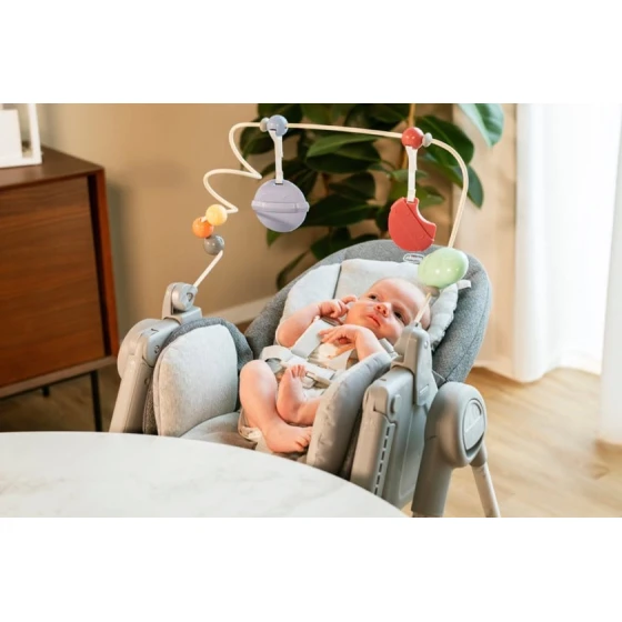 Игрушка для стульчика для кормления Chicco Polly Armonia, разноцветная, 11х33х43 см Игрушка для стульчика для кормления Chicco Polly Armonia, разноцветная, 11х33х43 см