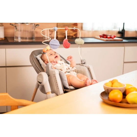 Игрушка для стульчика для кормления Chicco Polly Armonia, разноцветная, 11х33х43 см Игрушка для стульчика для кормления Chicco Polly Armonia, разноцветная, 11х33х43 см