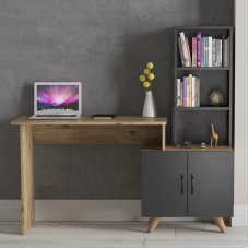 Kompüter masası Ev Plus 12116013, LDSP, 150x45x136 sm