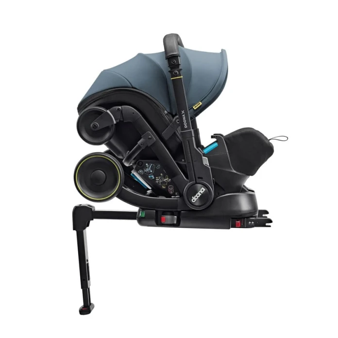 Araba-avtomobil kreslosu əsası Isofix Doona, qara, 0+ yaş