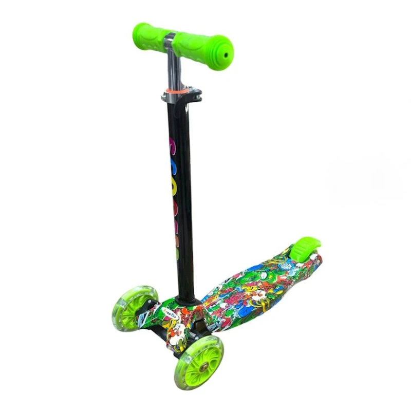 Uşaqlar üçün samokat SL4Z, yaşıl