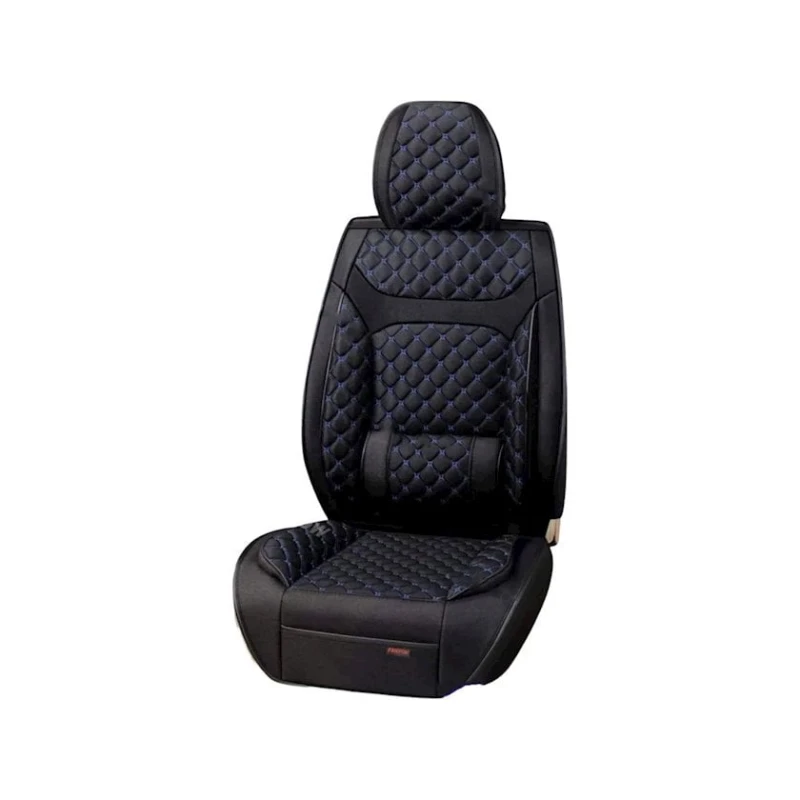 Oturacaq üçün çexol Deluxe Boss Fentow Series, qara/göy Oturacaq üçün çexol Deluxe Boss Fentow Series, qara/göy