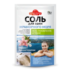 Cоль для ванны Фитокосметик Мировые Рецепты Красоты Мраморного Моря Восстановление и Тонус 500 г Cоль для ванны Фитокосметик Мировые Рецепты Красоты Мраморного Моря Восстановление и Тонус 500 г