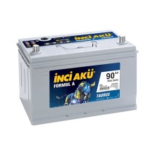 Avtomobil akkumulyatoru İnci Akü FormulA 90 Ah, L+ (1003125)