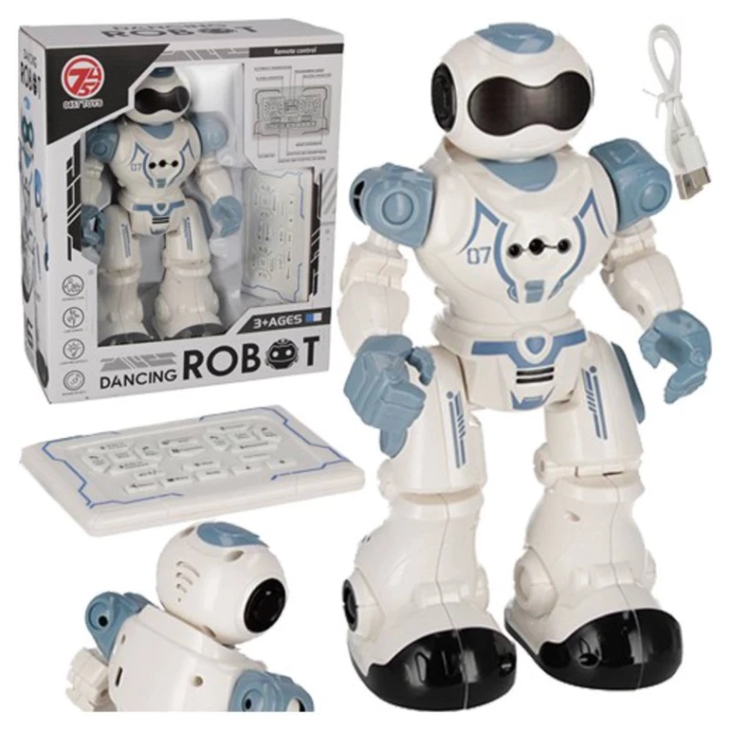 Радиоуправляемый робот 0457 TOYS 544644, белый