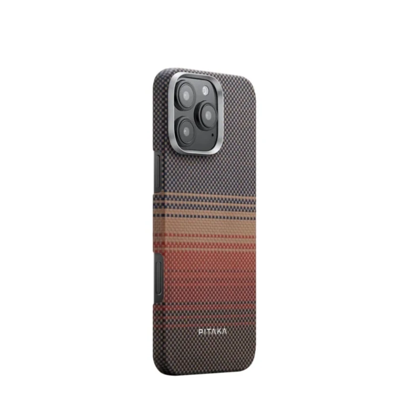 Чехол PITAKA Tactile Woven MagSafe для iPhone 16 Pro Sunset