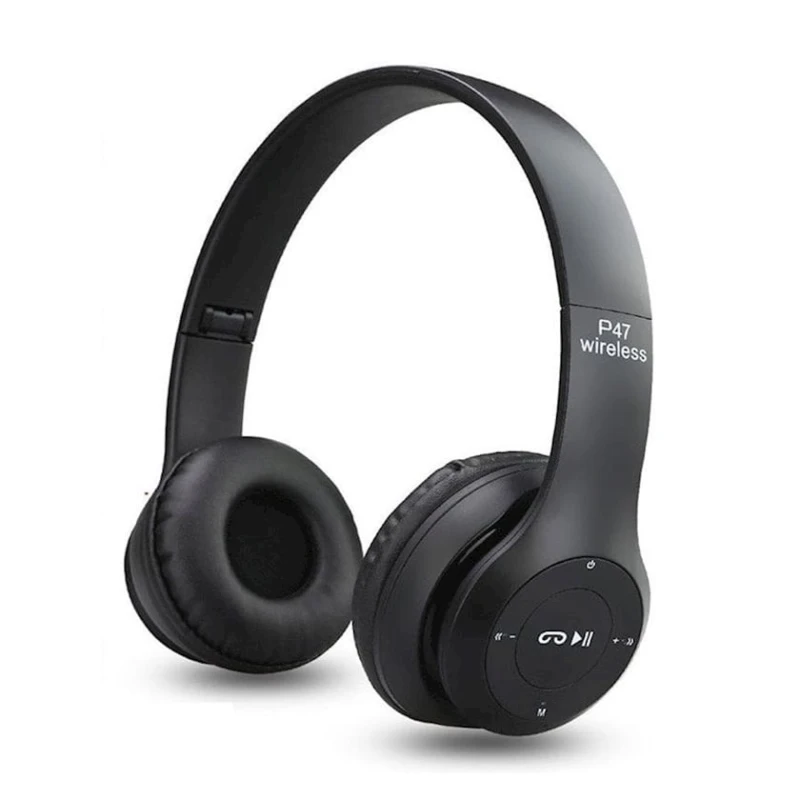 Беспроводные наушники P47 Black (6281020184466)