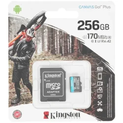 Карта памяти Kingston 256GB MicroSDXC SDCG3/256GB