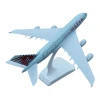 Kolleksiya fiquru Qatar Airbus A380, 17.5x20x10 sm