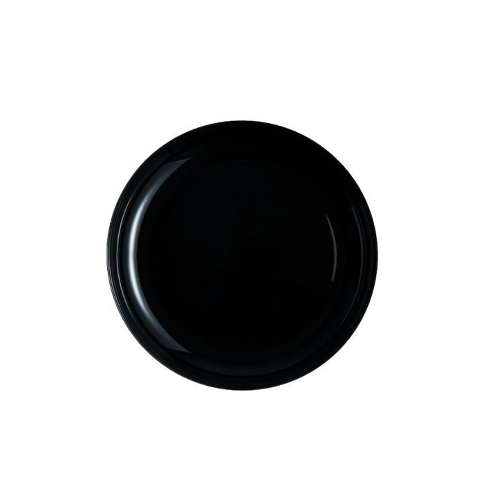 Тарелка для кускуса Luminarc Friend's Time Black круглая, 25 см, стекло, черная - 883314771176