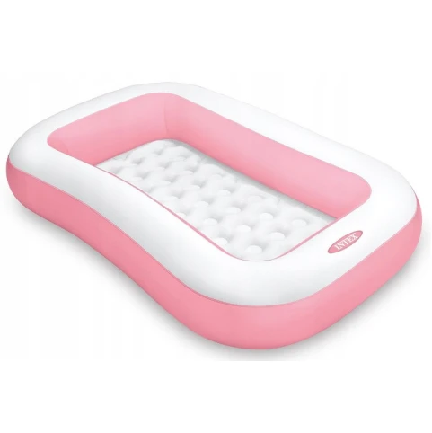 Надувной бассейн Intex 58423, розовый, 166x100x25 см