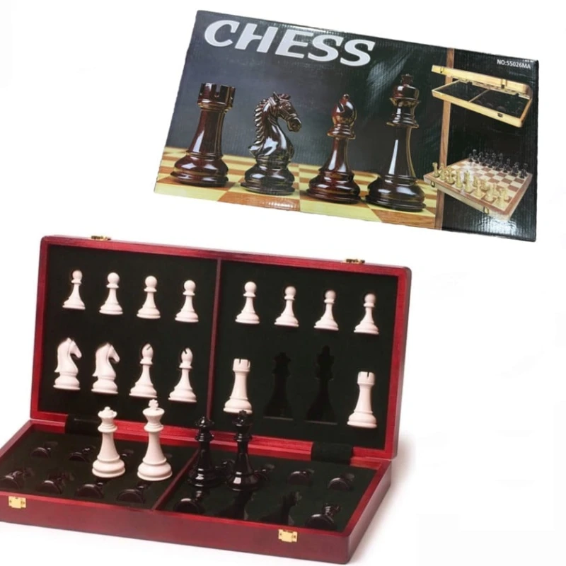 Шахматы WS0541, дерево, 55x55 см Шахматы WS0541, дерево, 55x55 см