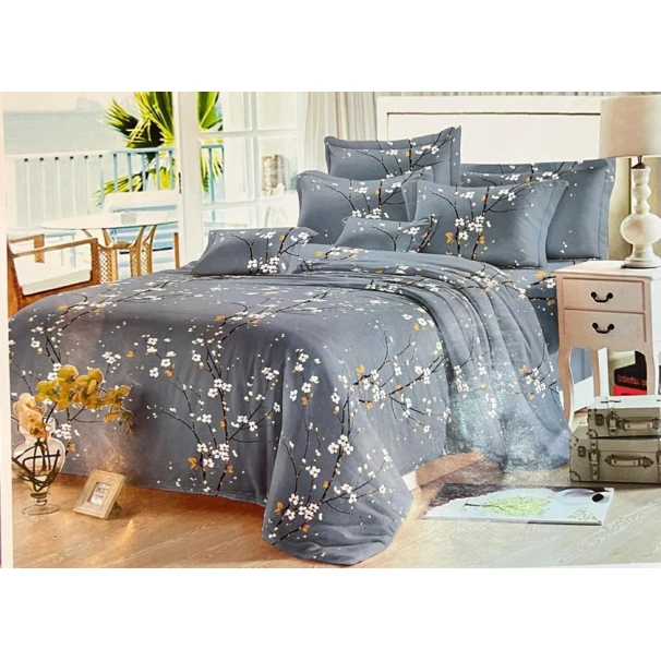 Комплект постельного белья MiraNova CTS-542, сатин, разноцветный, простыня 200х220 см, пододеяльник 200x220 см, наволочка 50x70 см (2 шт) Комплект постельного белья MiraNova CTS-542, сатин, разноцветный, простыня 200х220 см, пододеяльник 200x220 см, наволочка 50x70 см (2 шт)