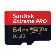 Yaddaş kartı Sandisk Extreme Pro 64GB microSDXC class 10 (SDSQXCU-O64G-GN6MA)