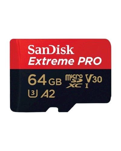 Yaddaş kartı Sandisk Extreme Pro 64GB microSDXC class 10 (SDSQXCU-O64G-GN6MA)