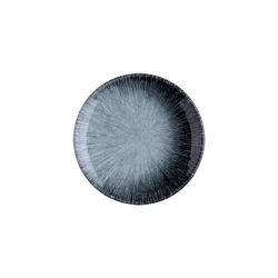 Тарелка ID-Fin Vortex Lona, фарфор, синяя, 19 см