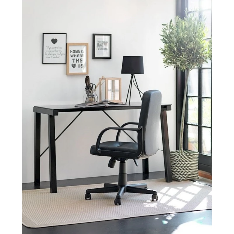 Офисное кресло JYSK Nimtofte, 57x92/101x64 см, черный Офисное кресло JYSK Nimtofte, 57x92/101x64 см, черный