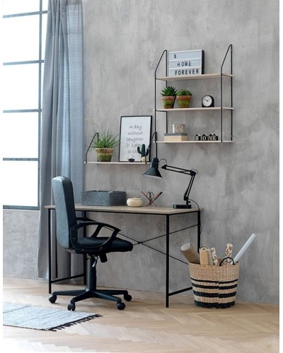 Ofis kreslosu JYSK Nimtofte, 57x92/101x64 sm, boz