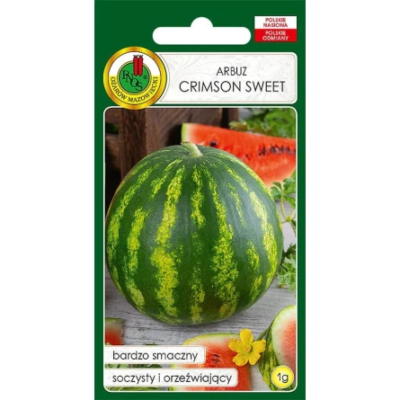 Семена ягод PNOS Арбуз Crimson Sweet, 1 г