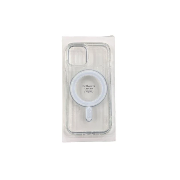 Çexol MagSafe Apple iPhone 15 üçün Transparent