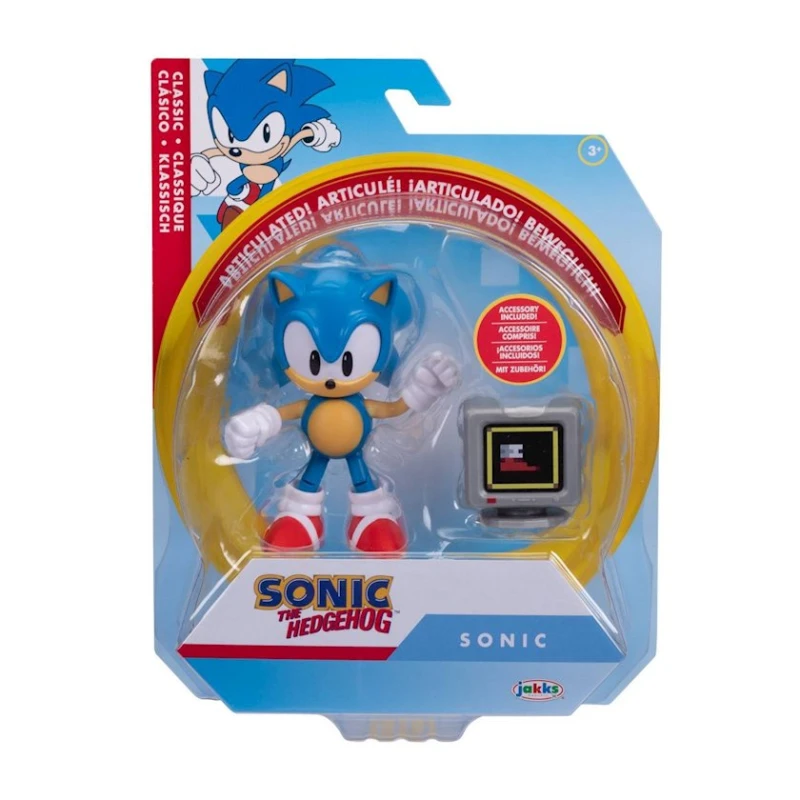 Fiqur Jakks Pacific Sonic the Hedgehog Classic Action, 10 sm