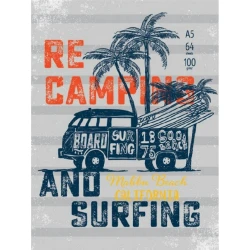 Скетчбук Miland Surfing, 96 листов, формат А5 Скетчбук Miland Surfing, 96 листов, формат А5