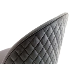 Стул JYSK Kokkedal, 50х54х84 см, серый/черный, 2 шт Стул JYSK Kokkedal, 50х54х84 см, серый/черный, 2 шт