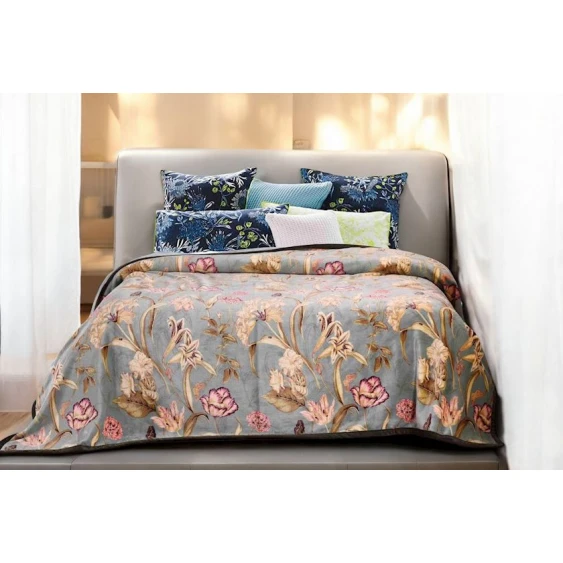 Покрывало Luxe Cotton 000727, двуспальное, 200х230 см, разноцветное Покрывало Luxe Cotton 000727, двуспальное, 200х230 см, разноцветное