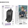 Xarici akkumulyator Borofone BJ79C Black 50000 mAh