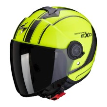Motosiklet dəbilqəsi Scorpion EXO-City Scoot Neon Yellow-Black M
