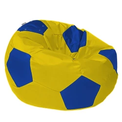 Пуфик DTOL021, жёлтый/синий, 70x70 см Пуфик DTOL021, жёлтый/синий, 70x70 см