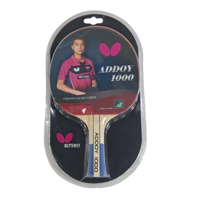 Ракетка для настольного тенниса Butterfly ADDOY-1000, одиночная - WS0841 Ракетка для настольного тенниса Butterfly ADDOY-1000, одиночная - WS0841