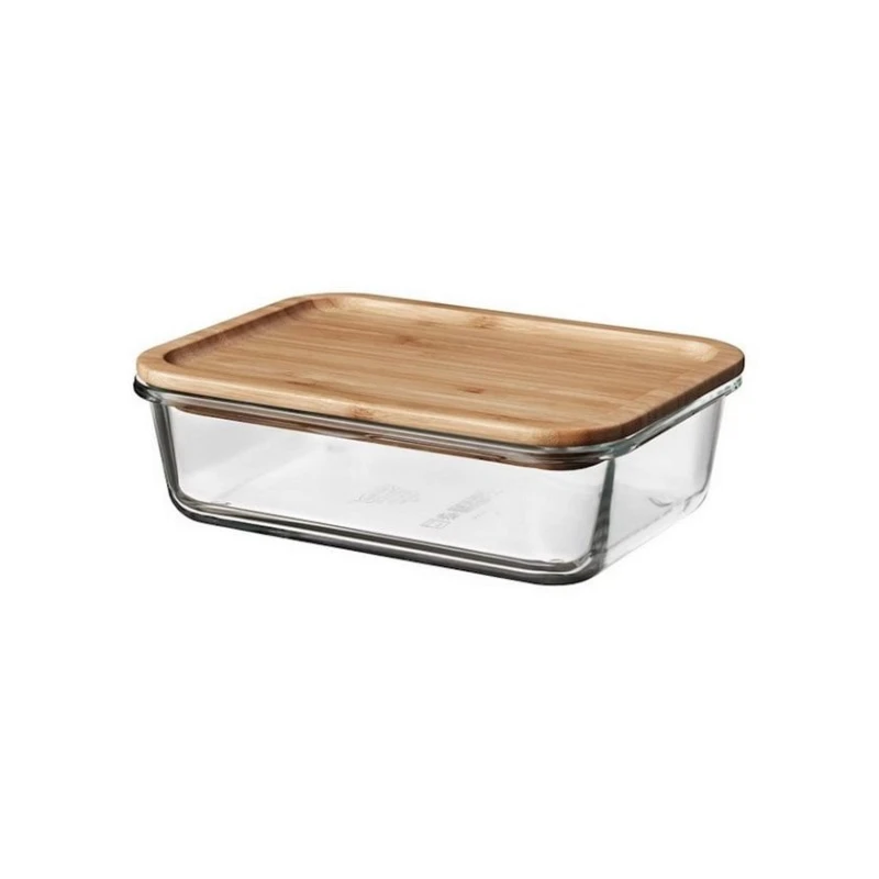 Контейнер для хранения продуктов IKEA 365+ 1 л, 1 шт, 21x15x7 см, стекло, с крышкой, прозрачный Контейнер для хранения продуктов IKEA 365+ 1 л, 1 шт, 21x15x7 см, стекло, с крышкой, прозрачный