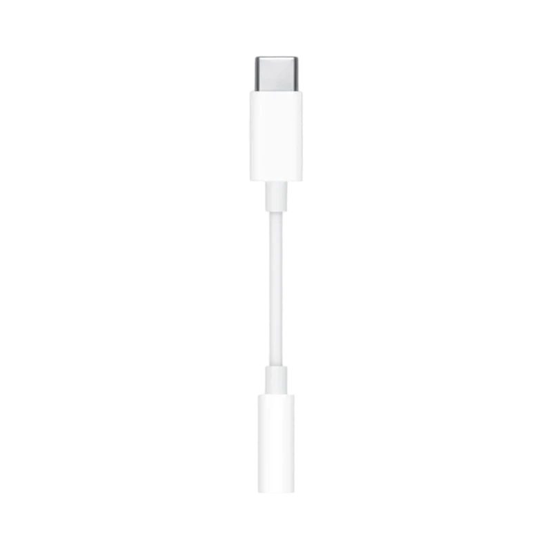 Переходник USB Type-C - Mini jack 3.5 mm, белый