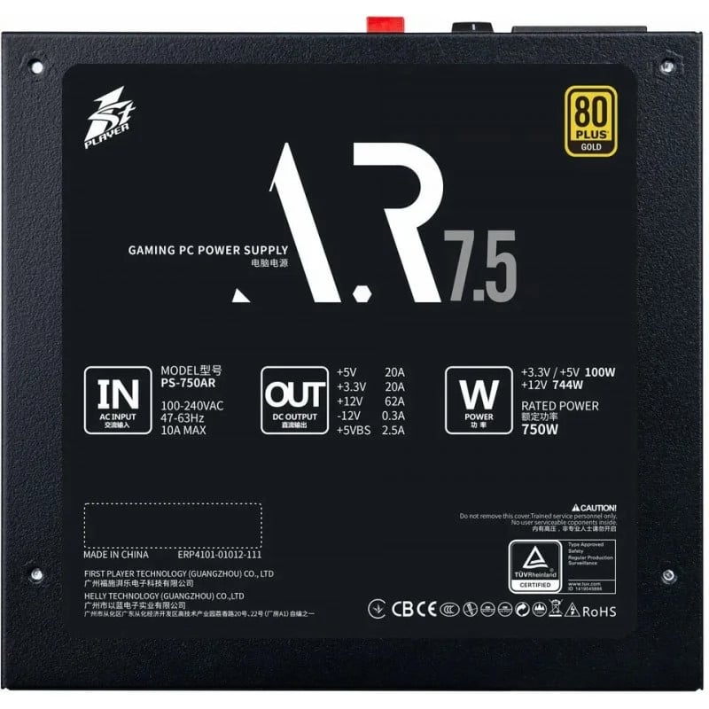 Блок питания 1stplayer HA-750AR Black Блок питания 1stplayer HA-750AR Black