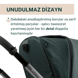 Детская коляска Chicco Bellagio Fir Tree, зеленая, 106x82x55 см, 0+ месяцев