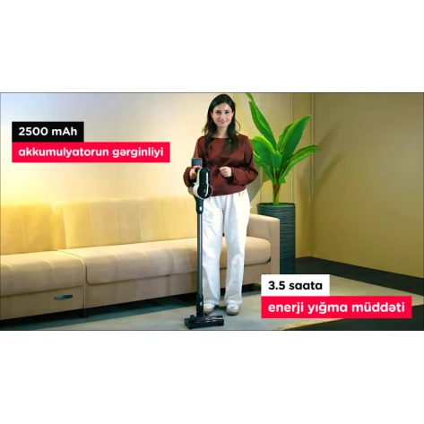 Беспроводной вертикальный пылесос Roborock H5 H8D1A Black